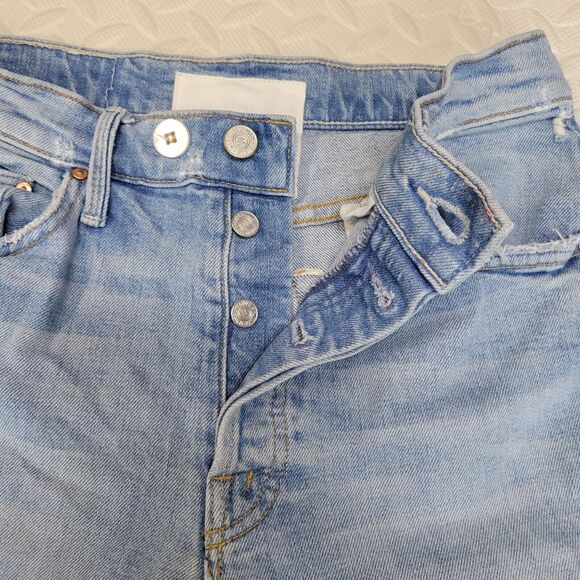 Mother Superior Jeans Womens 26 The Tomcat Confession Distressed Cropped USA - Picture 12 of 16